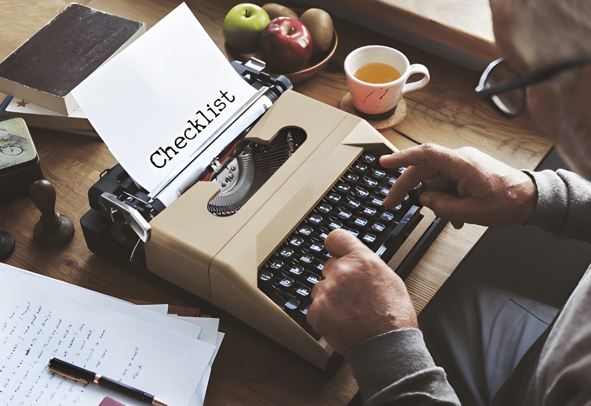 self publishing checklist